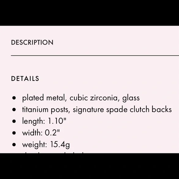 NWT KATE SPADE ♠️ GLISTENING PETALS FLOWER STATEMENT EARRINGS - Picture 10 of 10